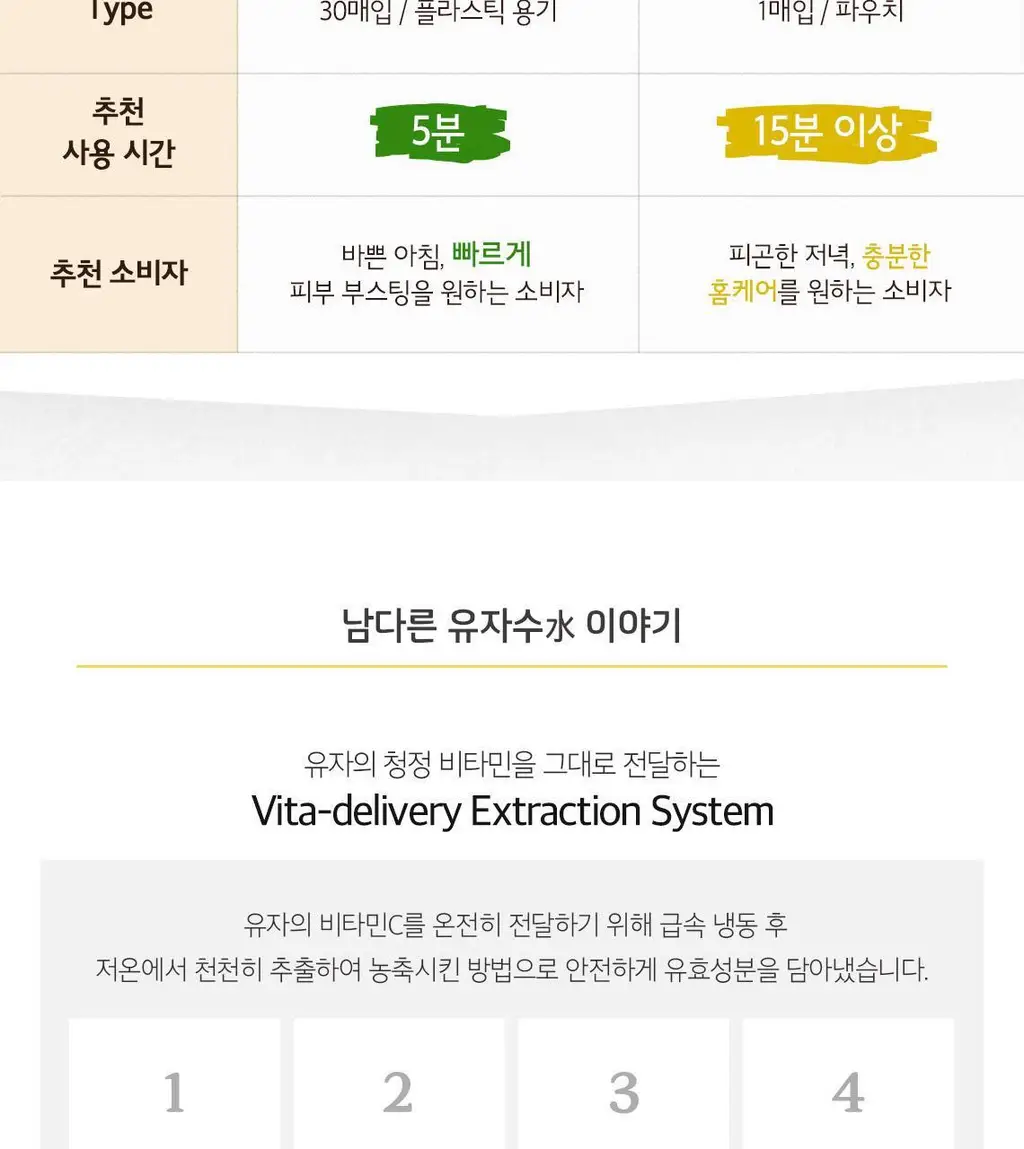 [5분 마스크팩] 스킨푸드 데일리 마스크 30매 6종 상세페이지 65